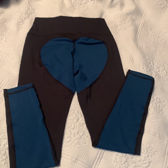 Evre/3 barbella matching black & deep teal outfit. - Picture 5 of 5